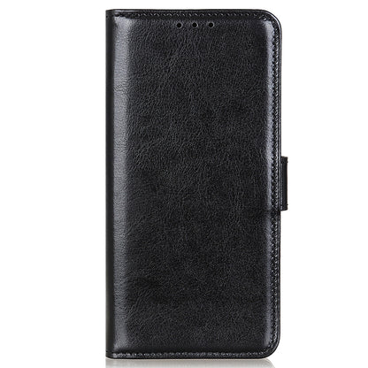 Crazy Horse All-round Protection Wallet Leather Phone Stand Case for iPhone 13 Pro 6.1 inch