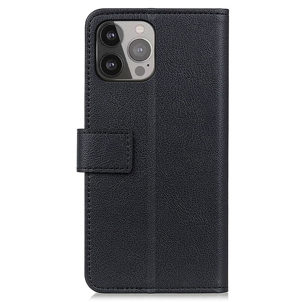 Leather Wallet Stand Case Phone Protective Cover for iPhone 13 Pro Max 6.7 inch