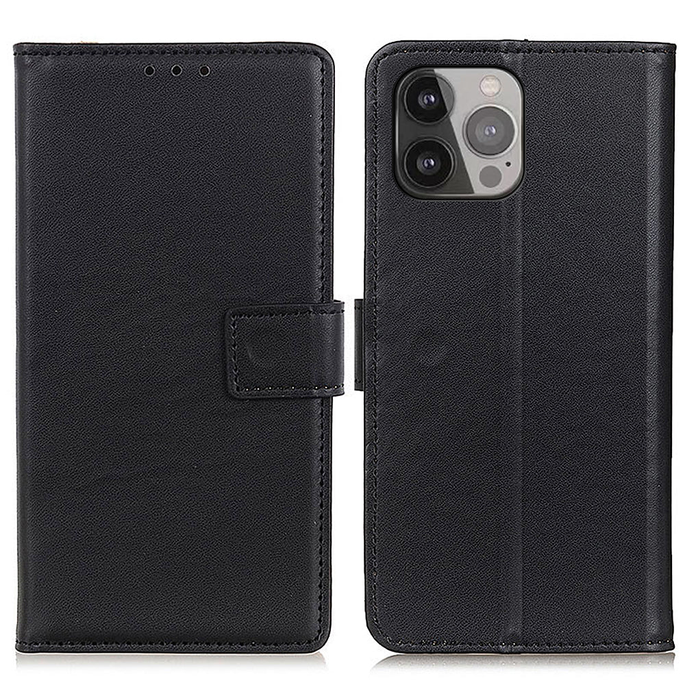 Shockproof Leather Stand Wallet Design Phone Case Shell for iPhone 13 Pro Max 6.7 inch