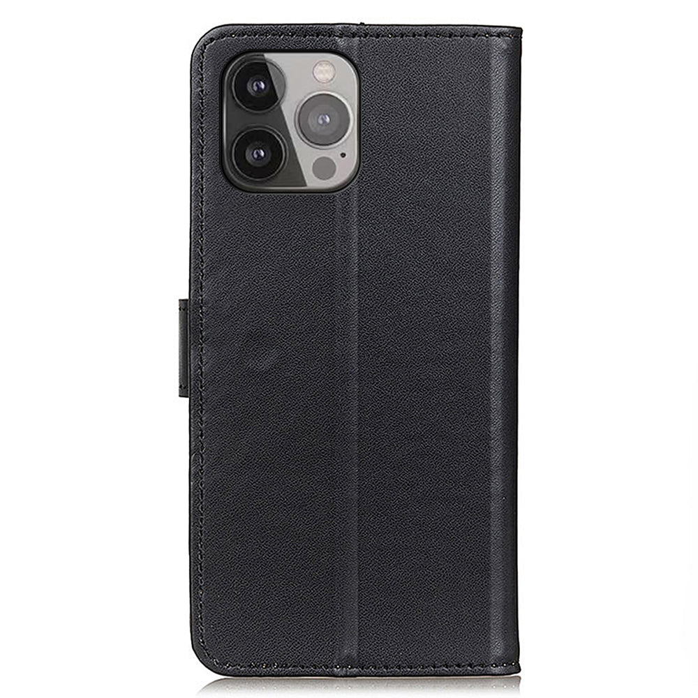 Shockproof Leather Stand Wallet Design Phone Case Shell for iPhone 13 Pro Max 6.7 inch