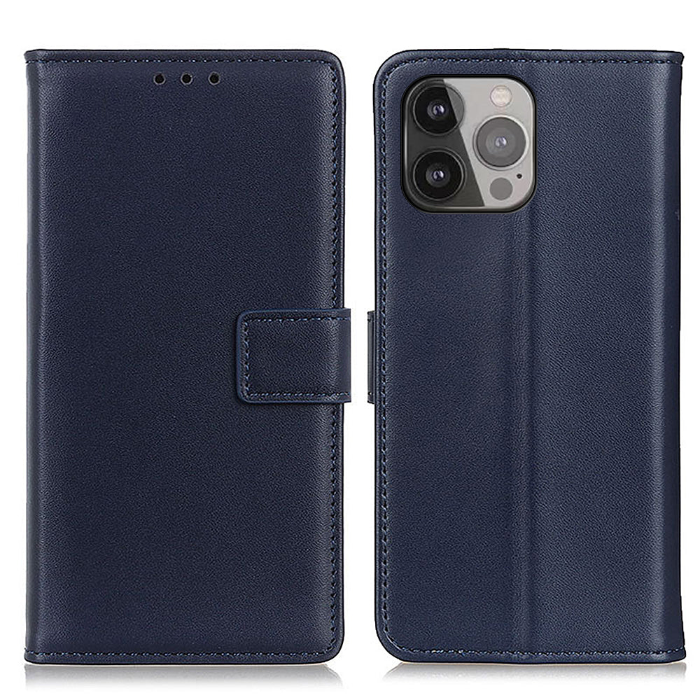 Shockproof Leather Stand Wallet Design Phone Case Shell for iPhone 13 Pro Max 6.7 inch