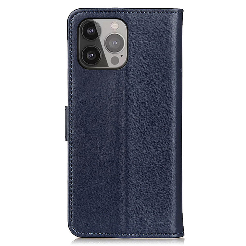 Shockproof Leather Stand Wallet Design Phone Case Shell for iPhone 13 Pro Max 6.7 inch