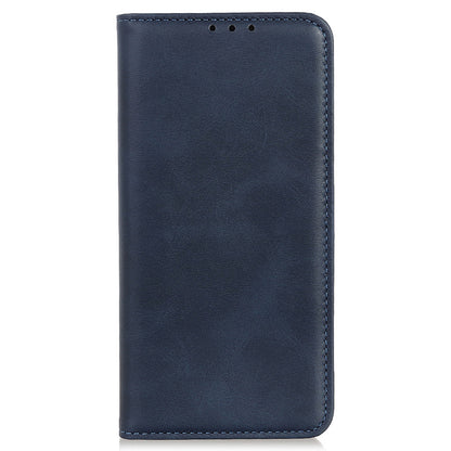 Split Leather Auto-absorbed Wallet Stand Phone Cover for iPhone 13 Pro Max 6.7 inch
