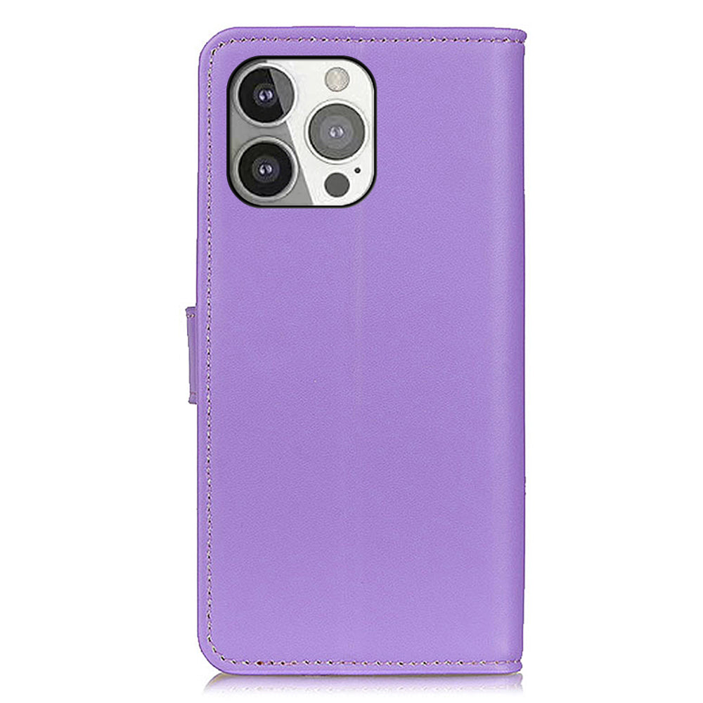 All-round Protection Magnetic Clasp Design Leather Wallet Mobile Phone Stand Cover Shell for iPhone 13 Pro 6.1 inch