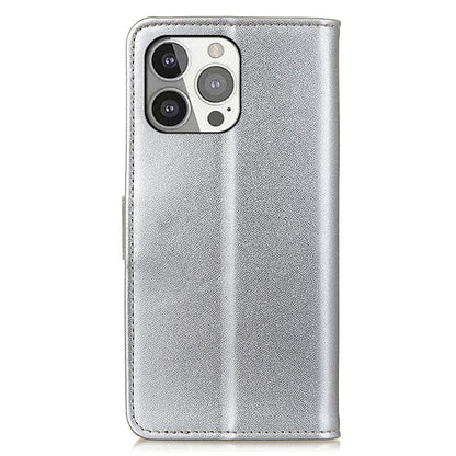 All-round Protection Magnetic Clasp Design Leather Wallet Mobile Phone Stand Cover Shell for iPhone 13 Pro 6.1 inch