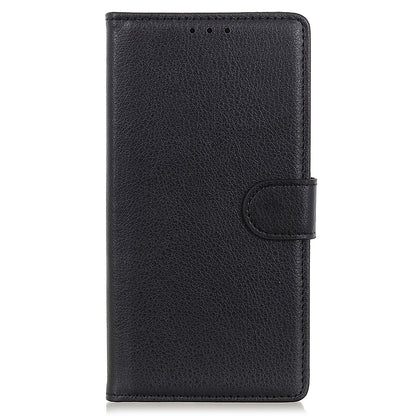 All-round Protection Classic Litchi Texture Leather Wallet Design Stand Case for iPhone 13 Pro 6.1 inch