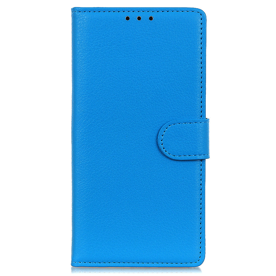 All-round Protection Classic Litchi Texture Leather Wallet Design Stand Case for iPhone 13 Pro 6.1 inch