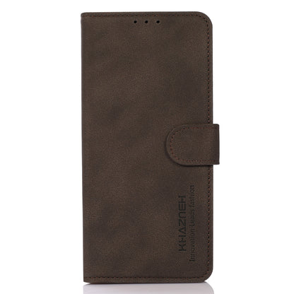 KHAZNEH Smooth Textured Leather Phone Wallet Design Cover Stand Case for iPhone 13 Pro 6.1 inch