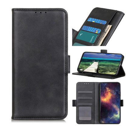 Wallet Design Sided Magnetic Clasp Leather Case Stand Cover for iPhone 13 Pro 6.1 inch
