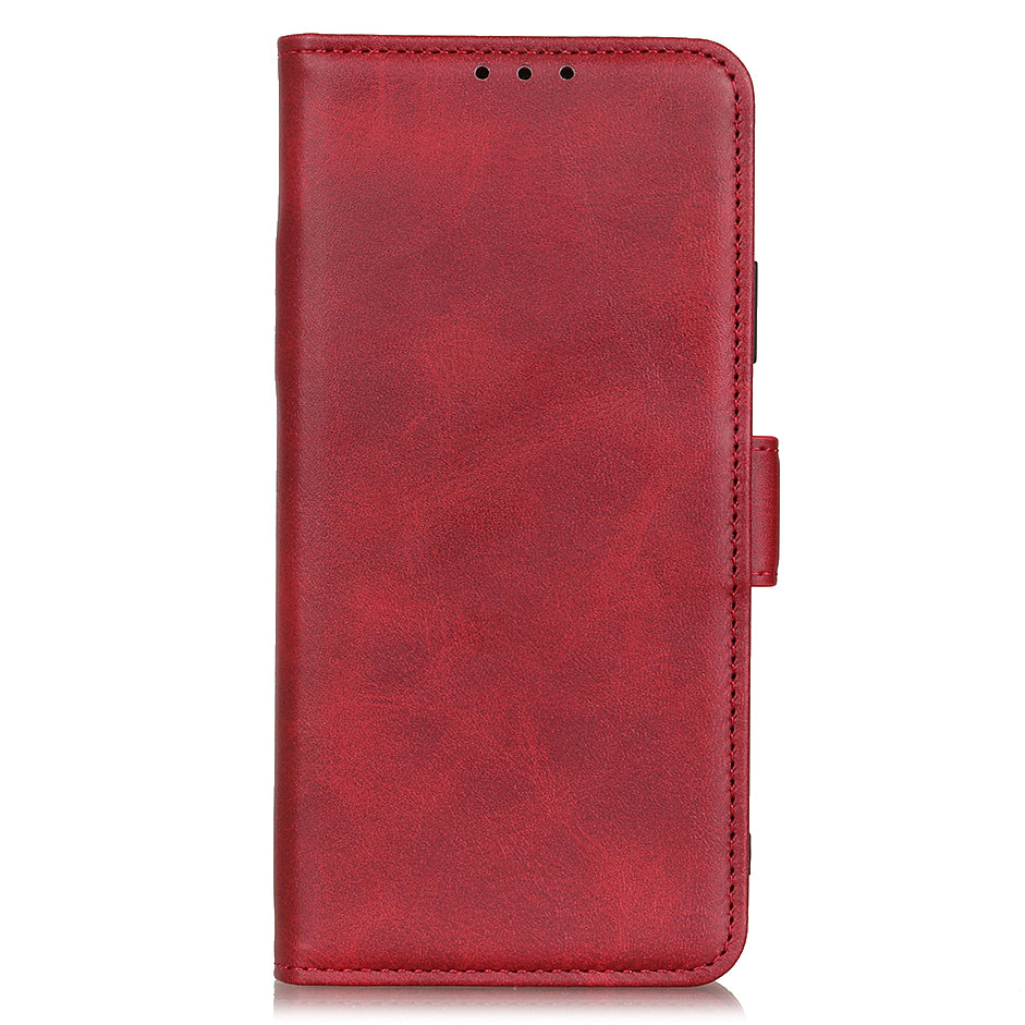 Wallet Design Sided Magnetic Clasp Leather Case Stand Cover for iPhone 13 Pro 6.1 inch
