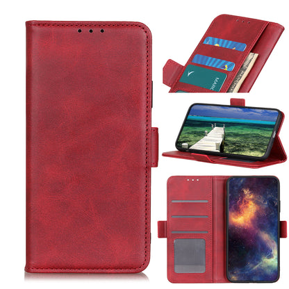 Wallet Design Sided Magnetic Clasp Leather Case Stand Cover for iPhone 13 Pro 6.1 inch