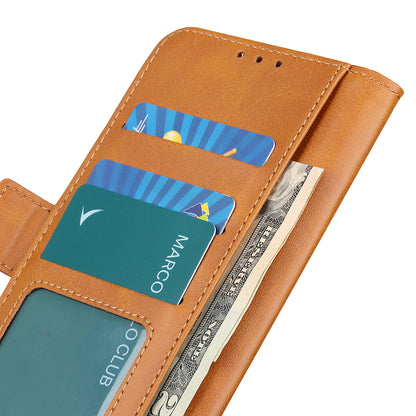 Wallet Design Sided Magnetic Clasp Leather Case Stand Cover for iPhone 13 Pro 6.1 inch