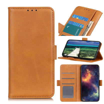 Wallet Design Sided Magnetic Clasp Leather Case Stand Cover for iPhone 13 Pro 6.1 inch