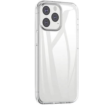 For iPhone 13 Pro 6.1 inch Anti-fingerprint Clear Soft TPU Phone Case Smartphone Bag Covering