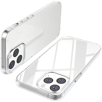 Anti-fingerprint Clear Flexible TPU Phone Case Shell for iPhone 13 Pro Max 6.7 inch