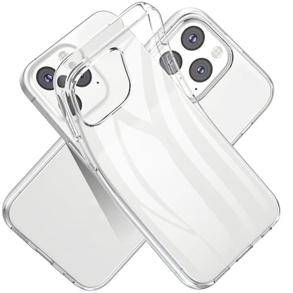 Anti-fingerprint Clear Flexible TPU Phone Case Shell for iPhone 13 Pro Max 6.7 inch