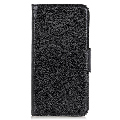 Full Protection Nappa Texture Split Leather Stand Wallet Phone Cover Case for iPhone 13 Pro 6.1 inch