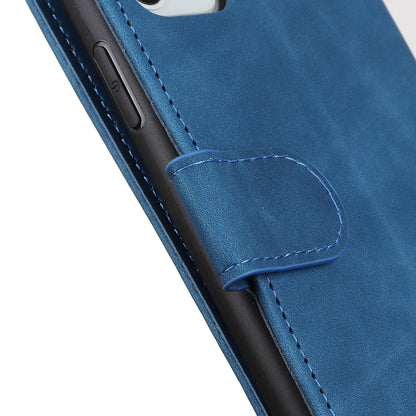 KHAZNEH Drop-Proof Retro Textured Wallet Stand Design Leather Cover for iPhone 13 Pro Max 6.7 inch