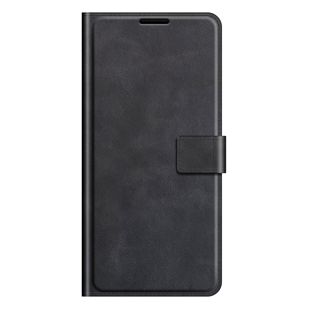 For iPhone 13 Pro Max 6.7 inch PU Leather Folio Flip Wallet Stand Phone Case Cover with Magnetic Square Clasp