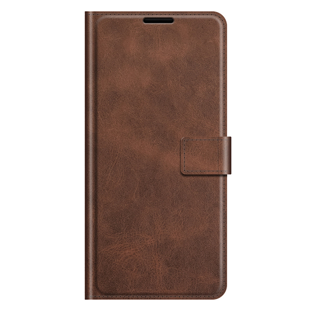 For iPhone 13 Pro Max 6.7 inch PU Leather Folio Flip Wallet Stand Phone Case Cover with Magnetic Square Clasp