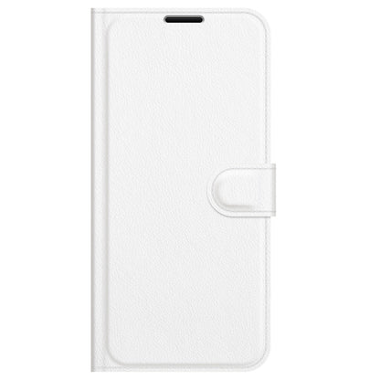 Litchi Texture Wallet Stand Design Folio Flip PU Leather Case Phone Cover for iPhone 13 Pro Max 6.7 inch
