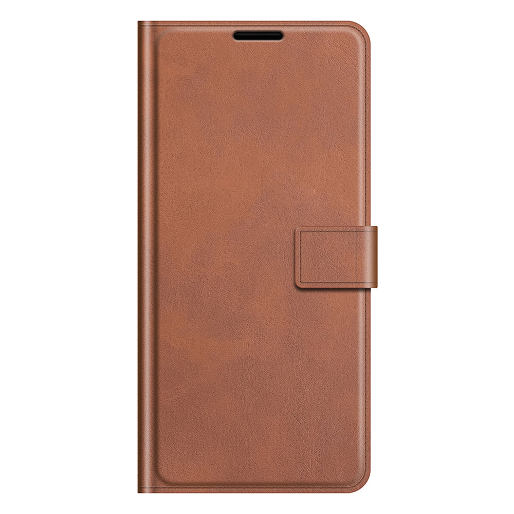 PU Leather Phone Case for iPhone 13 Pro 6.1 inch TPU + PU Leather Folio Flip Wallet Stand Magnetic Buckle Design