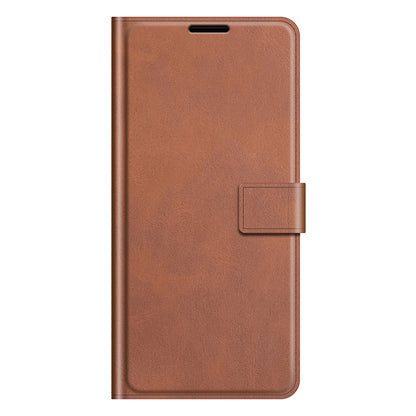 PU Leather Phone Case for iPhone 13 Pro 6.1 inch TPU + PU Leather Folio Flip Wallet Stand Magnetic Buckle Design