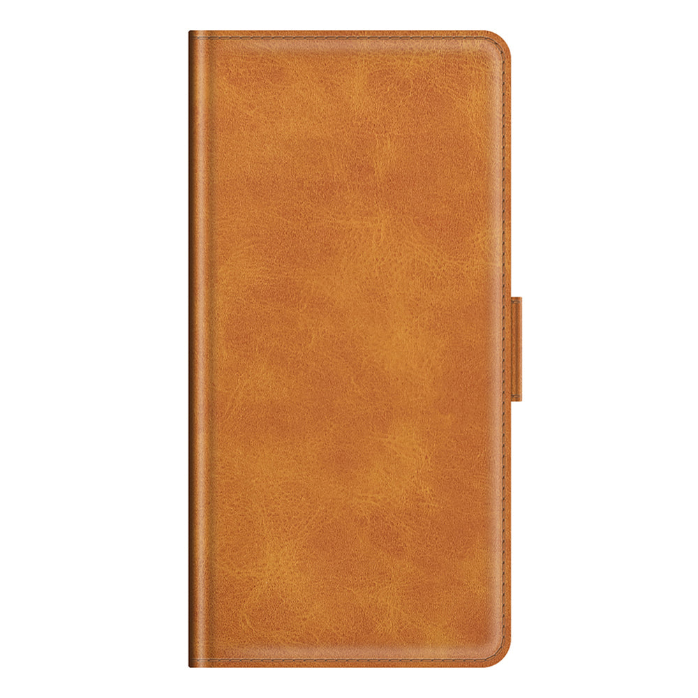 For iPhone 13 Pro 6.1-inch PU Leather Full Protection Wallet Cover Stand Case with Magnetic Double Clasp