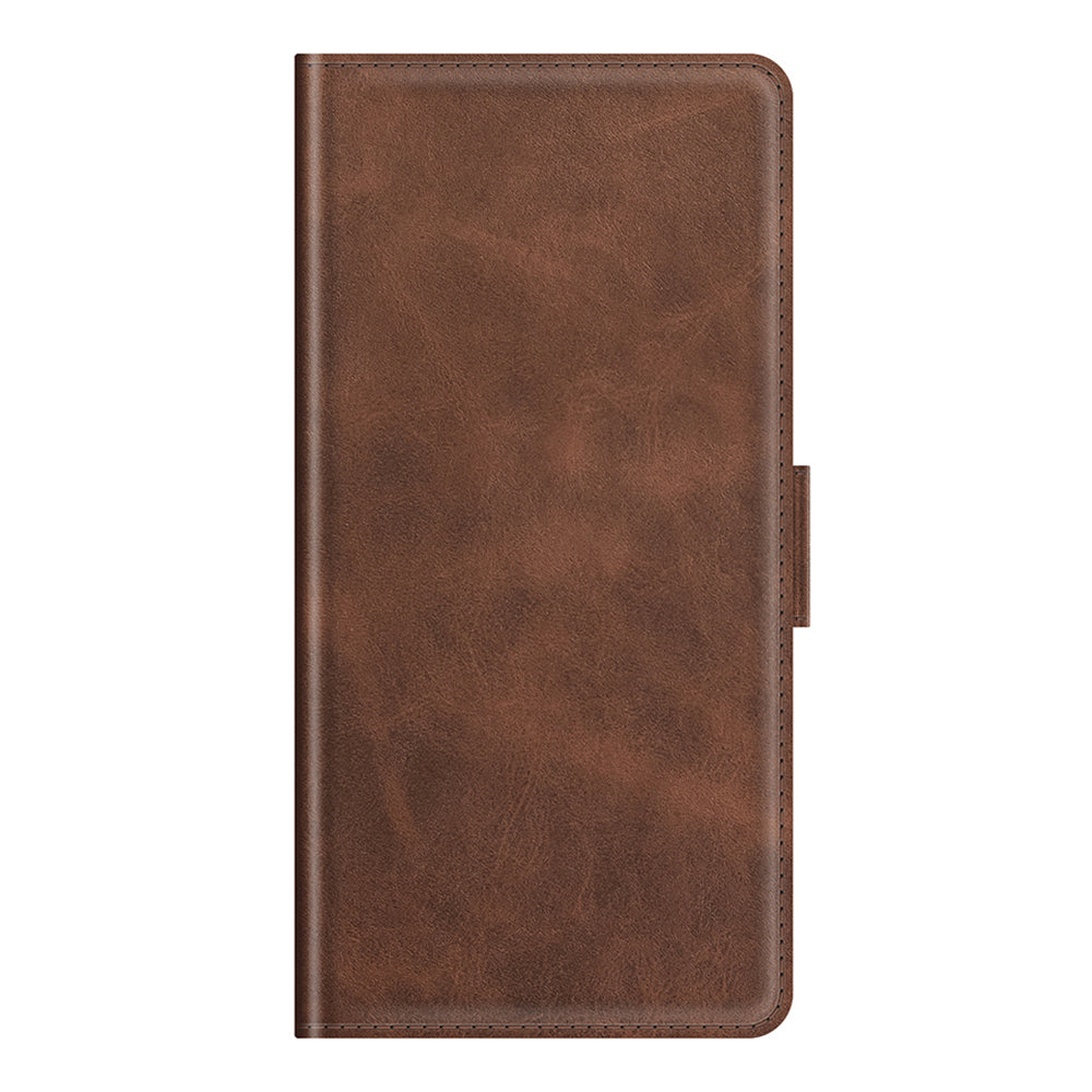 For iPhone 13 Pro 6.1-inch PU Leather Full Protection Wallet Cover Stand Case with Magnetic Double Clasp