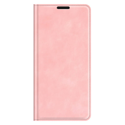 Wallet Design Skin-touch Feel Leather Cover Auto-absorbed Protective Case with Stand for iPhone 13 Pro 6.1 inch