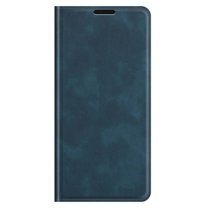 Wallet Design Skin-touch Feel Leather Cover Auto-absorbed Protective Case with Stand for iPhone 13 Pro 6.1 inch