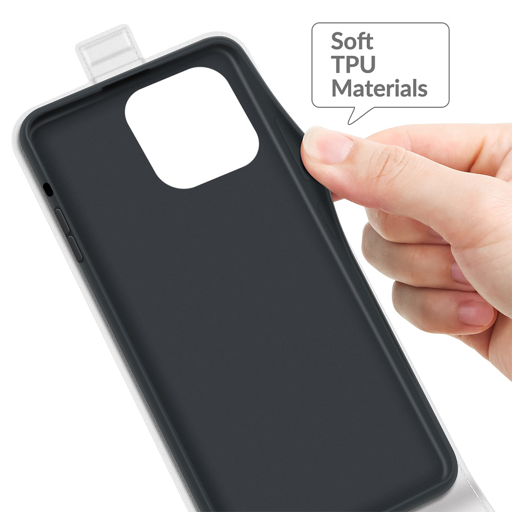 Crazy Horse Texture Vertical Flip Leather Phone Cover with Card Slot for iPhone 13 Pro 6.1 inch