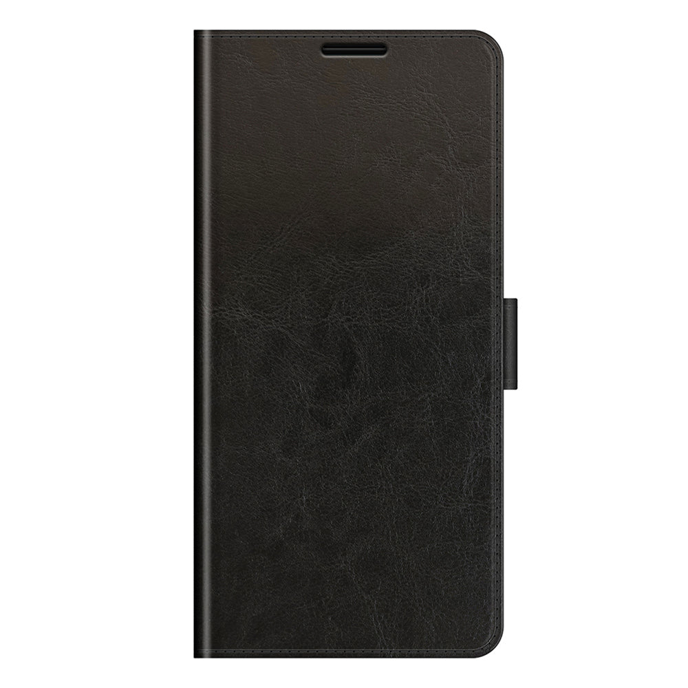 Folio Flip Crazy Horse Texture PU Leather Wallet Cover Stand Case Shell for iPhone 13 Pro 6.1 inch