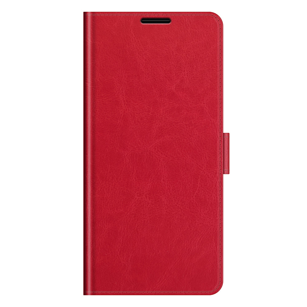 Folio Flip Crazy Horse Texture PU Leather Wallet Cover Stand Case Shell for iPhone 13 Pro 6.1 inch
