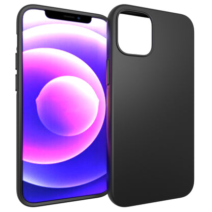 10Pcs/Pack Full Matte Workmanship Soft Black TPU Protection Case for iPhone 13 mini 5.4 inch