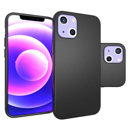 10Pcs/Pack Full Matte Workmanship Soft Black TPU Protection Case for iPhone 13 mini 5.4 inch