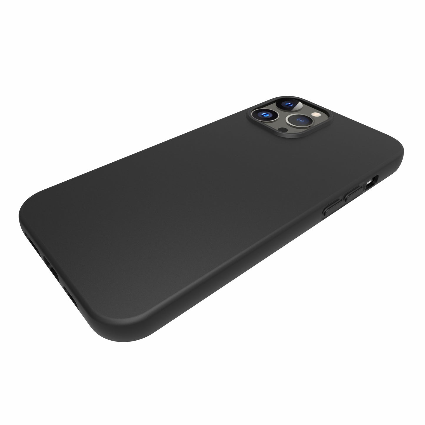 10Pcs/Pack Soft Black TPU Full Matte Finish Protection Case for iPhone 13 Pro Max 6.7 inch
