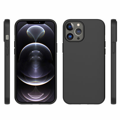 10Pcs/Pack Soft Black TPU Full Matte Finish Protection Case for iPhone 13 Pro Max 6.7 inch