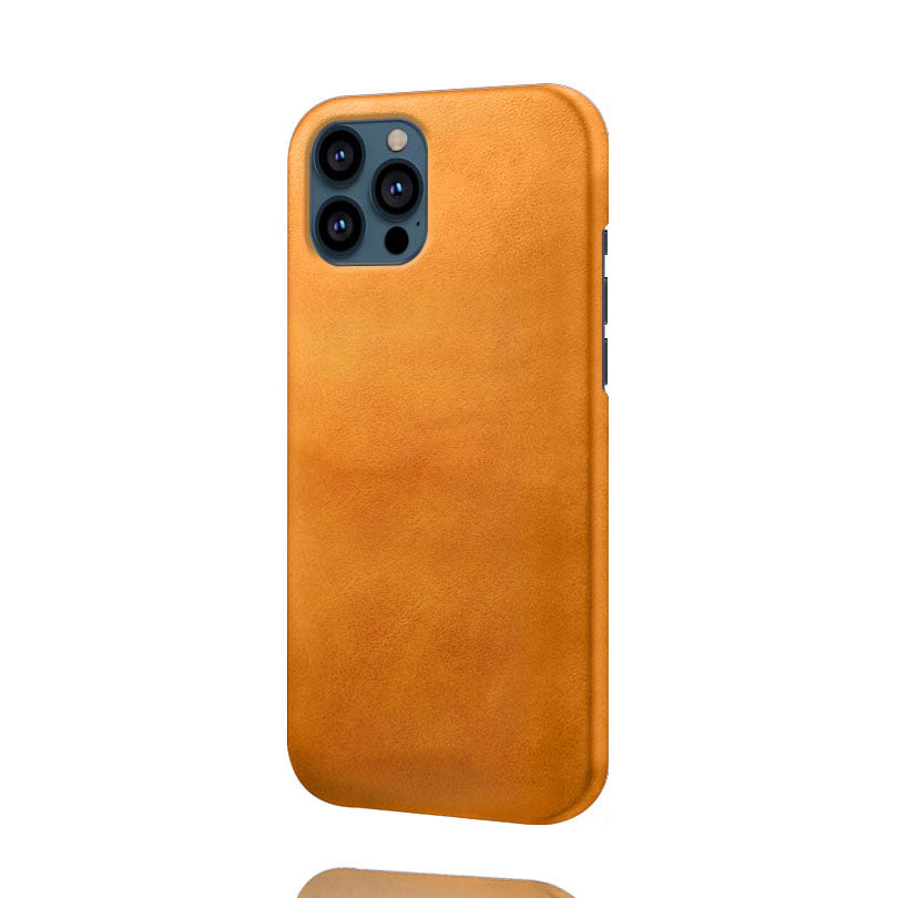 KSQ PU Leather Coated PC Phone Case for iPhone 13 Pro Max 6.7-inch