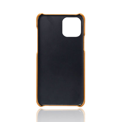 KSQ PU Leather Coated PC Phone Case for iPhone 13 Pro Max 6.7-inch