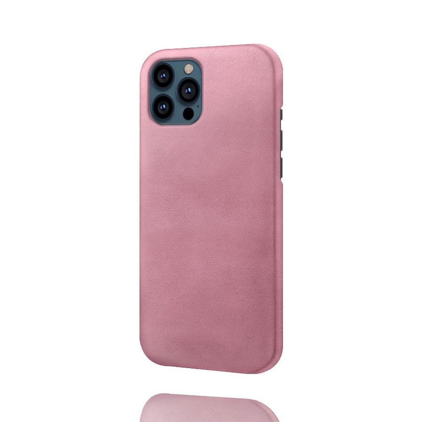 KSQ PU Leather Coated PC Phone Case for iPhone 13 Pro Max 6.7-inch