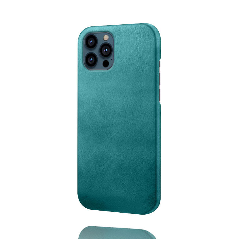 KSQ PU Leather Coated PC Phone Case for iPhone 13 Pro Max 6.7-inch