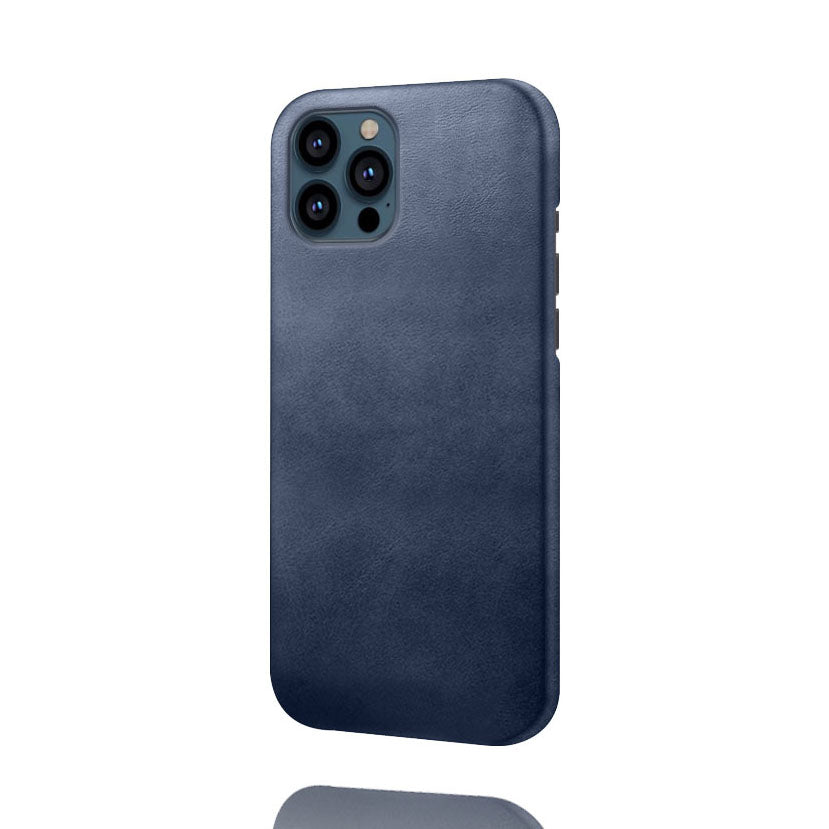 KSQ PU Leather Coated PC Phone Case for iPhone 13 Pro Max 6.7-inch