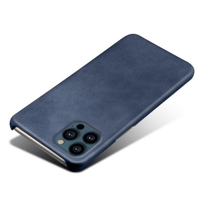 KSQ PU Leather Coated PC Phone Case for iPhone 13 Pro Max 6.7-inch