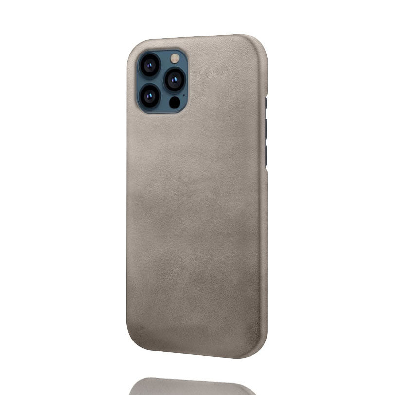 KSQ PU Leather Coated PC Phone Case for iPhone 13 Pro Max 6.7-inch