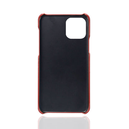 KSQ PU Leather Coated PC Phone Case for iPhone 13 Pro Max 6.7-inch