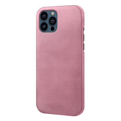 KSQ PU Leather Coated PC Phone Case for iPhone 13 Pro 6.1-inch
