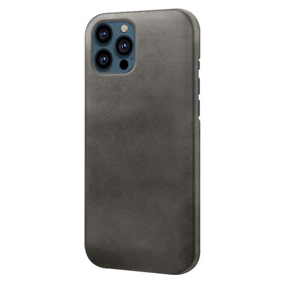 KSQ PU Leather Coated PC Phone Case for iPhone 13 Pro 6.1-inch