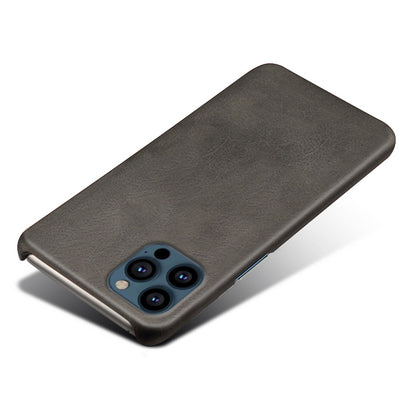 KSQ PU Leather Coated PC Phone Case for iPhone 13 Pro 6.1-inch