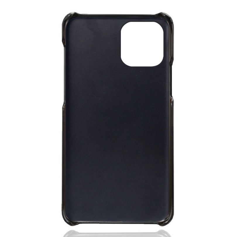 KSQ PU Leather Coated PC Phone Case for iPhone 13 Pro 6.1-inch